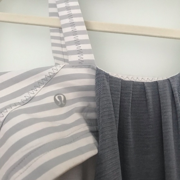 Lululemon back on track gray tank! - Picture 5 of 8